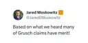 Congressman Jared Moskowitz posted that based on what they heard in the classified meeting, many of David Grusch's claims have merit.